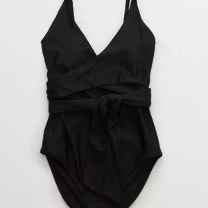 Aerie Wrap One Piece Swimsuit XL